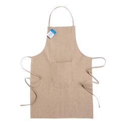 Long Apron (280 gsm) Made from Recycled Cotton with Front Pocket | sustainable living