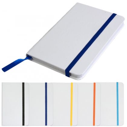 Notebook with elastic