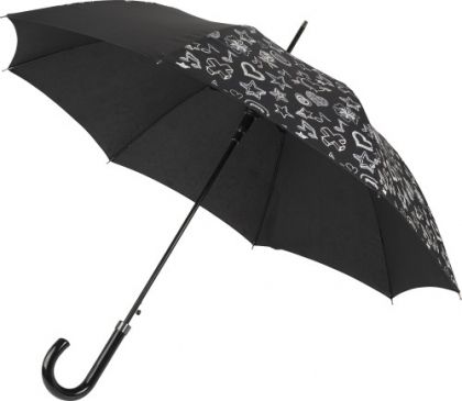 Colour changing automatic umbrella