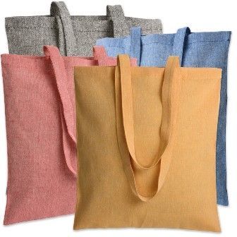 Shopping bag in recycled cotton 150 g/m2