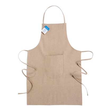 Long Apron (280 gsm) Made from Recycled Cotton with Front Pocket | sustainable living