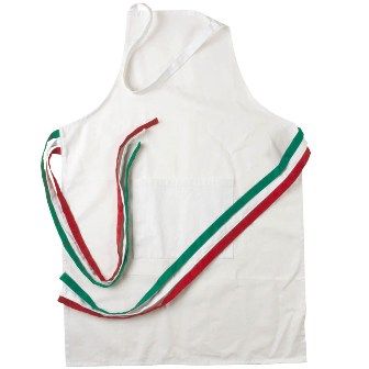 Cotton Italian styled apron