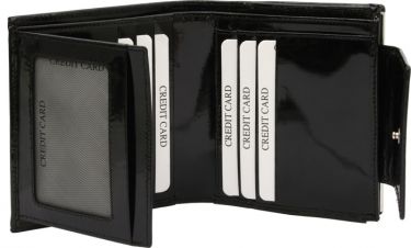 Lacquer leathe wallets