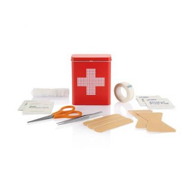 First aid tin box