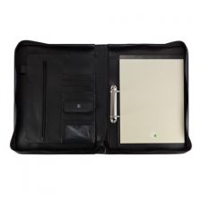 Essential zipper portfolio with binder