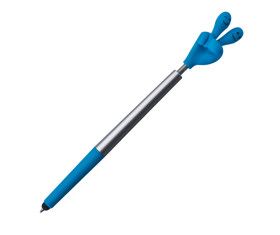 Flexible smile hands ball pen