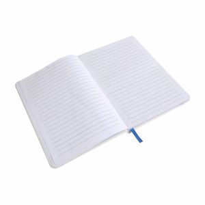 Notebook with elastic