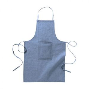 Long apron 100 % recycled cotton