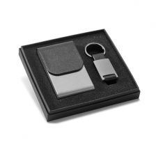 Luxury set-card holder and keychain