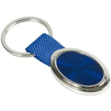 Oval metal key holder 25822