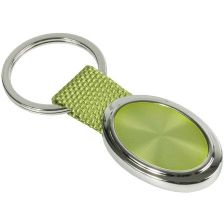 Oval metal key holder 25822