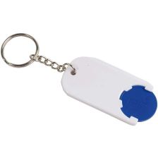 Plastic key and coin holder