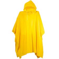 Single size hooded poncho in pouch