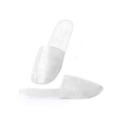  Unisex slippers made of non-woven textile with anti-slip sole