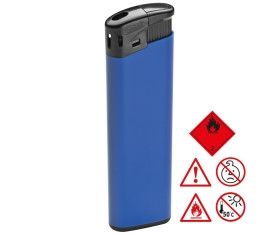 Electronic plastic lighter with flame regulation