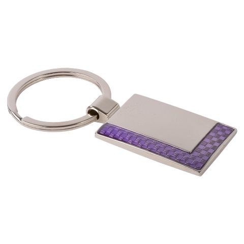 Rectangular metal key holder 