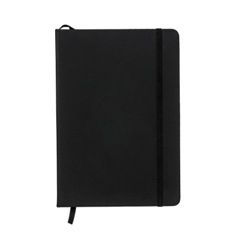 Notebook with PU cover. Dotted sheets on white paper 