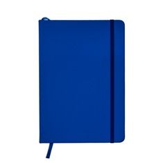 Notebook with PU cover. Dotted sheets on white paper 
