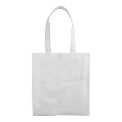 Non-woven bags with log handles for multiple use