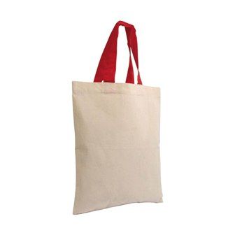 Carrying bag cotton size: 26 x 32 cm