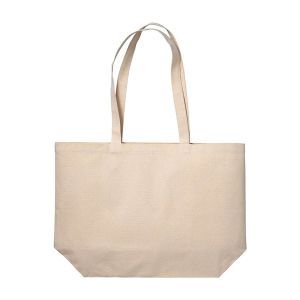 Cotton bags 280 g heavy cotton textile long handles