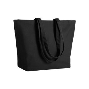 Cotton bags 280 g heavy cotton textile long handles