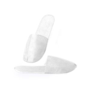  Unisex slippers made of non-woven textile with anti-slip sole
